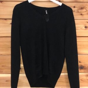 NAADAM Black Cashmere Pullover